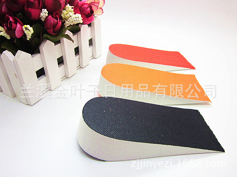 Factory direct sales and wholesale of EVA foam invisible inner height-increasing insoles, 2.5CM height height-increasing heel pads pic 3
