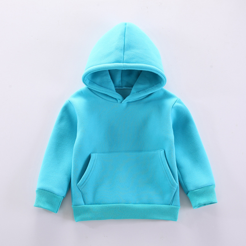 童装儿童套装秋冬加绒儿童男女宝宝带帽加厚卫衣长袖长裤两件套装详情9