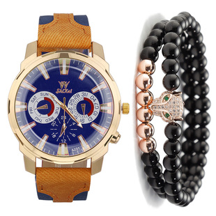 A06976-1发光手表独角兽夜光硅胶电子手表加手链2pcs/set 有盒子详情15