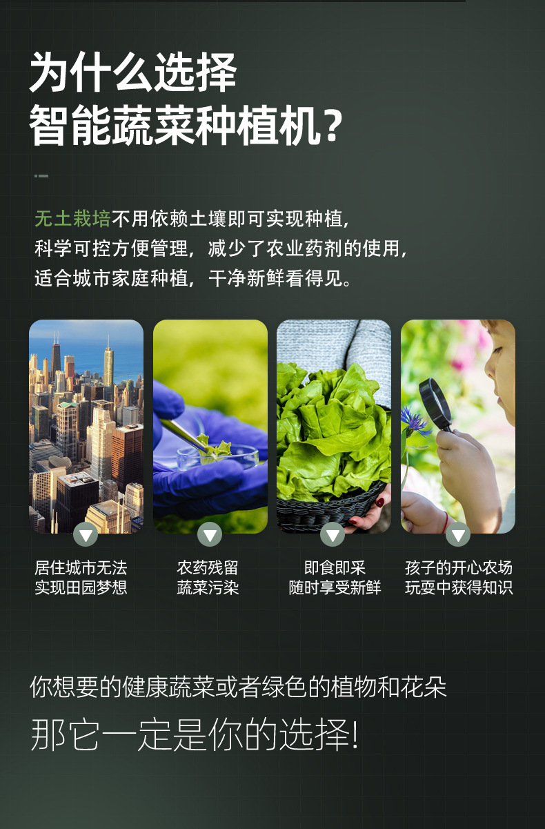 空间树垂直水培塔智能蔬菜种植机种菜立柱无土栽培设备详情3