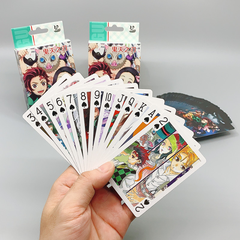 Anime poker, Demon Slayer Poker cards, Tanjiro Kamado Nezuko cards pic 3