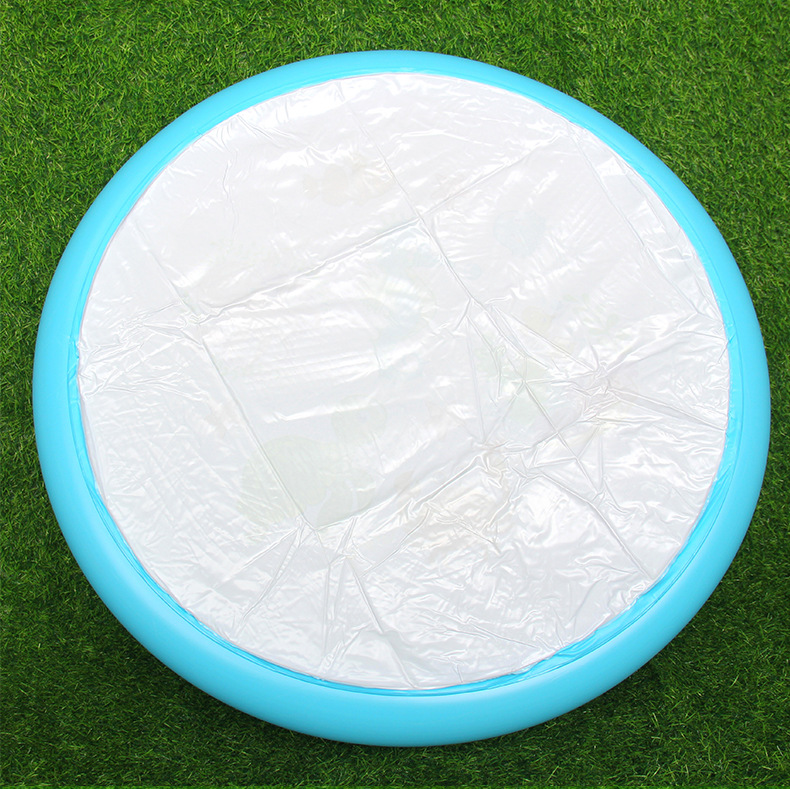 虹雨2环圆形水池充气儿童游泳池 家用沙池户外戏水池 家庭洗澡池详情5