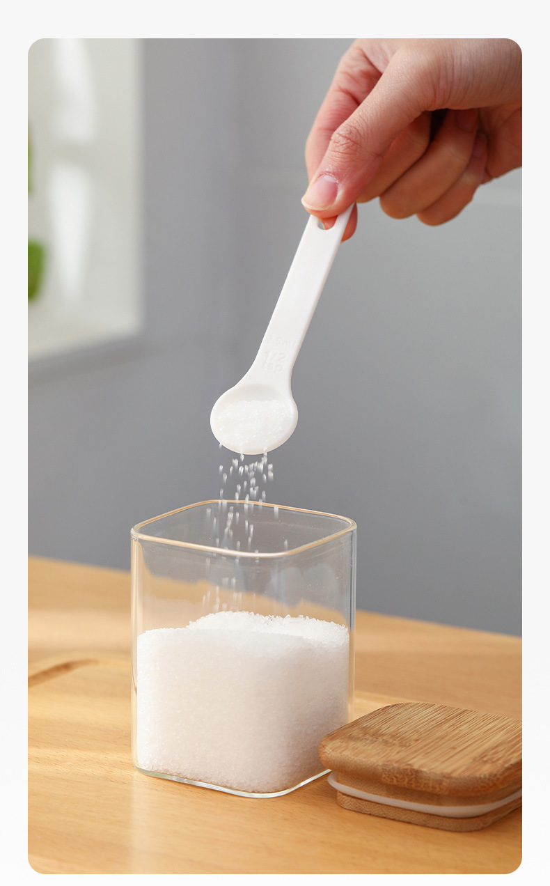 FaSoLa厨房带刻度计盐勺克度勺家用奶粉调料勺烘焙蛋糕称量工具详情15