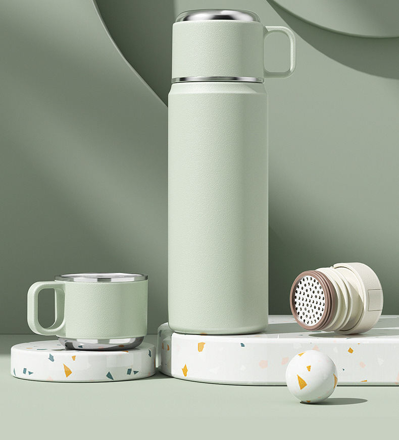 316 stainless steel insulated cup, tea and water separation, large-capacity student water cup, high appearance level, tea brewing cup, gift engraving pic 26
