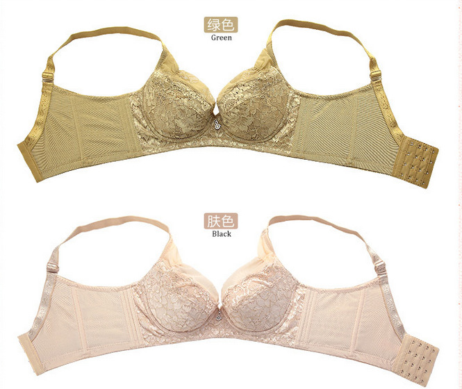 LUOA Thin, adjustable, large cup, large size, anti-bulging bra and undergarment 75E80D85F pic 7