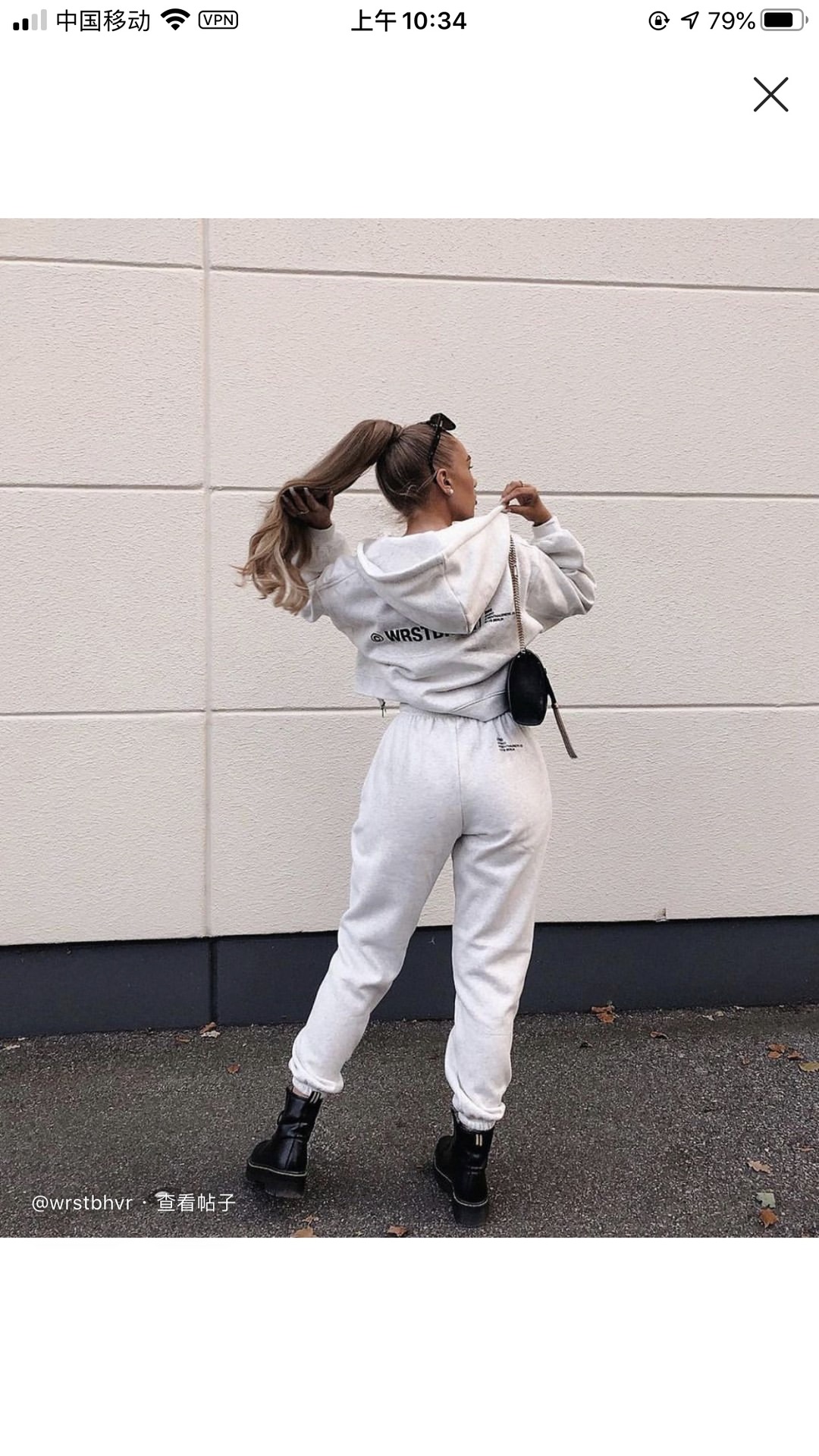 A thickened and fleece hooded suit jacket with an ins trendy girl design sense, a short grey hooded cardigan for women pic 7