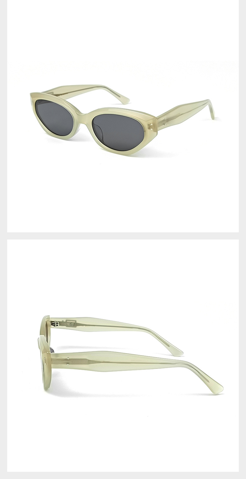 New cat-eye gm sunglasses for women, ROCOCON high-end board, uv protection 嗮, fashionable and versatile sunglasses for men pic 26