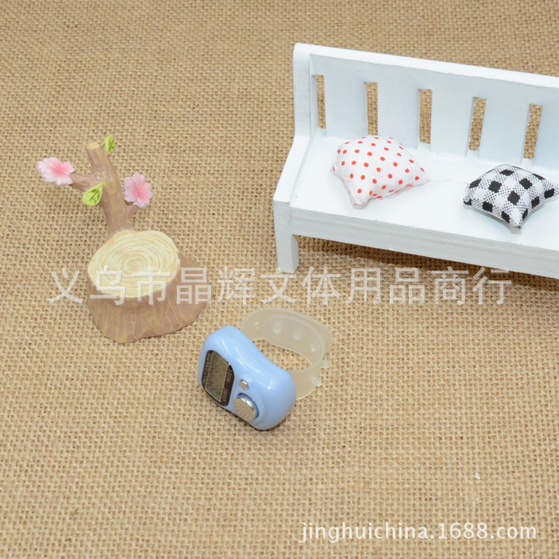 Factory direct sales of mixed-color mini finger electronic counter ring counter 1011 pic 18