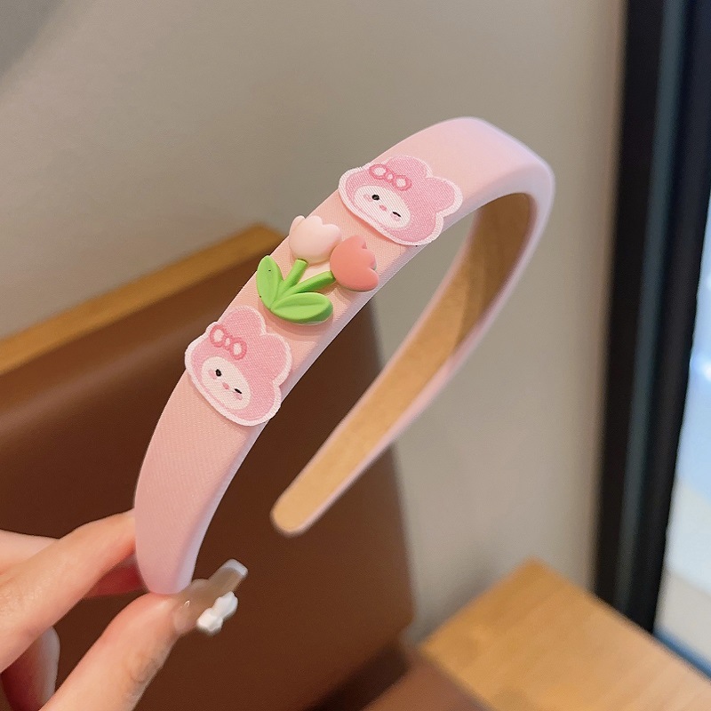韩国儿童发箍甜美小女孩碎发卡头饰女童卡通头箍防滑不勒头发饰品详情6