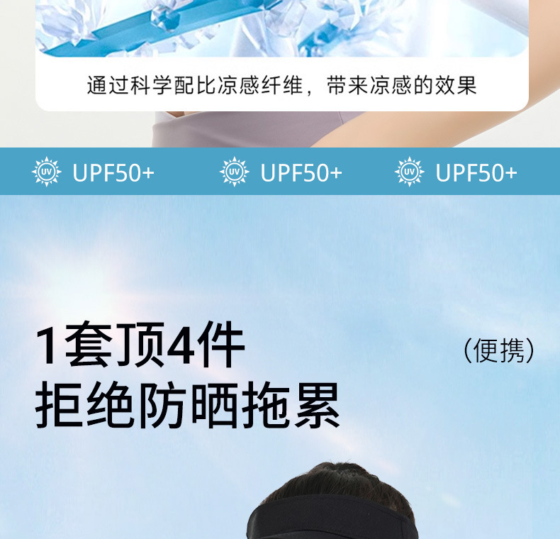 防晒脸罩夏季男女薄款锦纶冰丝防紫外线户外骑行遮全脸防晒面罩详情12