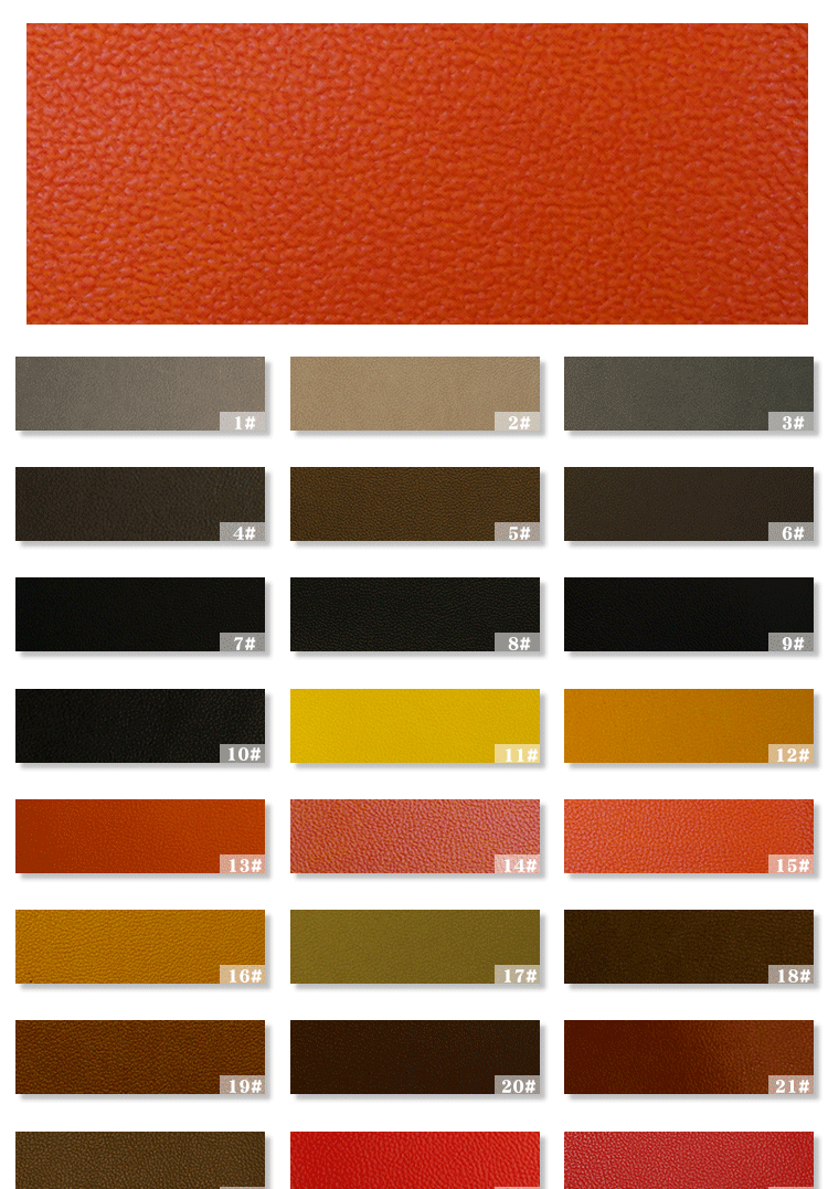 Wholesale of small lychee pattern pu fabric spunlace fabric bottom bags, card bags, sofas, notebooks and leather pic 9