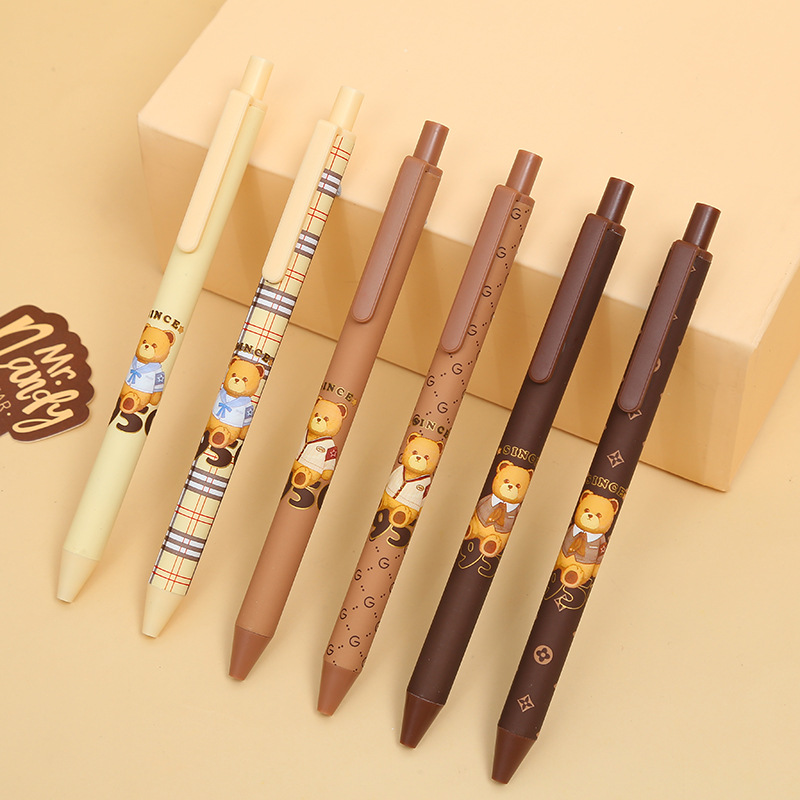 The ST pen tip is extremely smooth. The front of the pen is made of metal and features a ZF2659 illustrator in collaboration with Nandy Bear pic 11