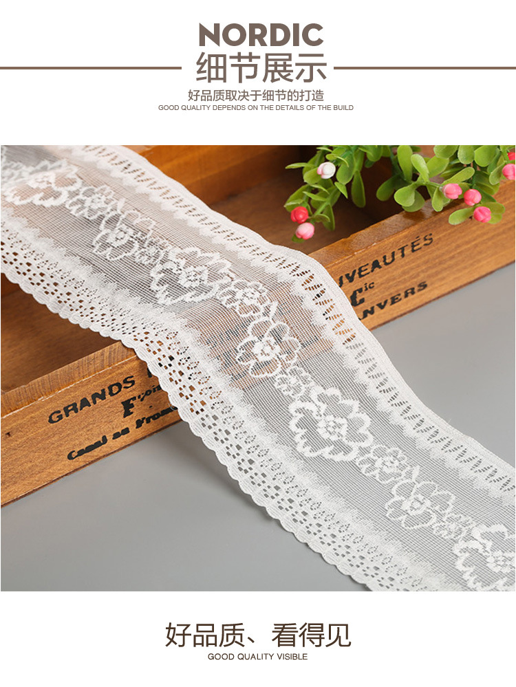 Factory direct supply of 9cm new lace-trimmed underwear and DIY clothing accessories pic 16