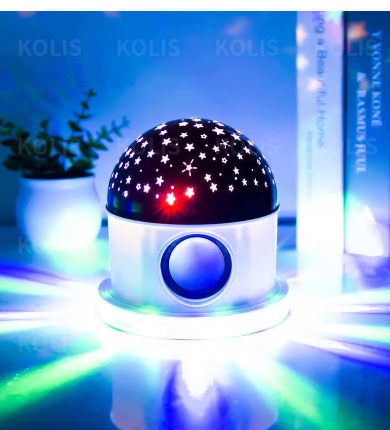 8436蓝牙音乐星空灯声控led圣诞投影仪小太阳网红氛围灯梦幻小夜详情8