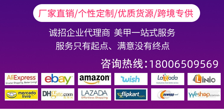 外贸亚马逊韩版卡通指甲贴3d儿童女孩动物美甲贴纸指甲贴纸批发  shanilak详情1