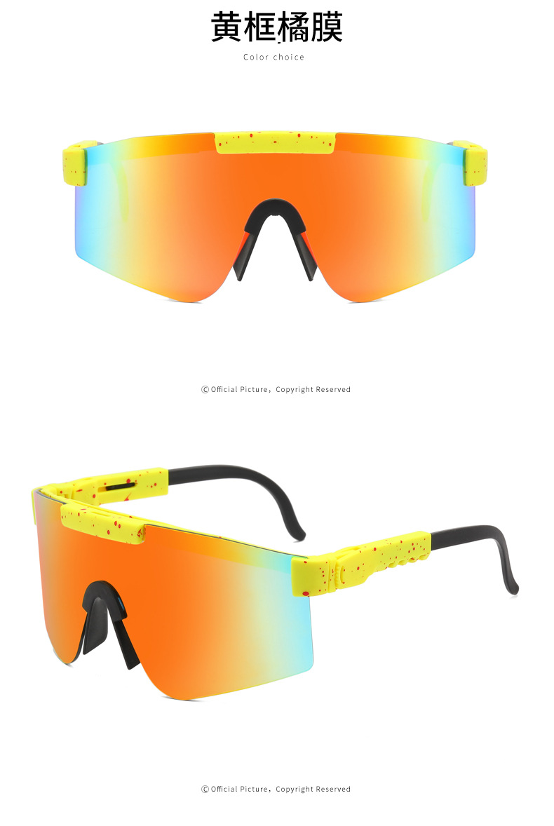 Wholesale of new cross-border outdoor sports sunglasses for women from Europe and America, anti-ultraviolet sunglasses for men pic 61