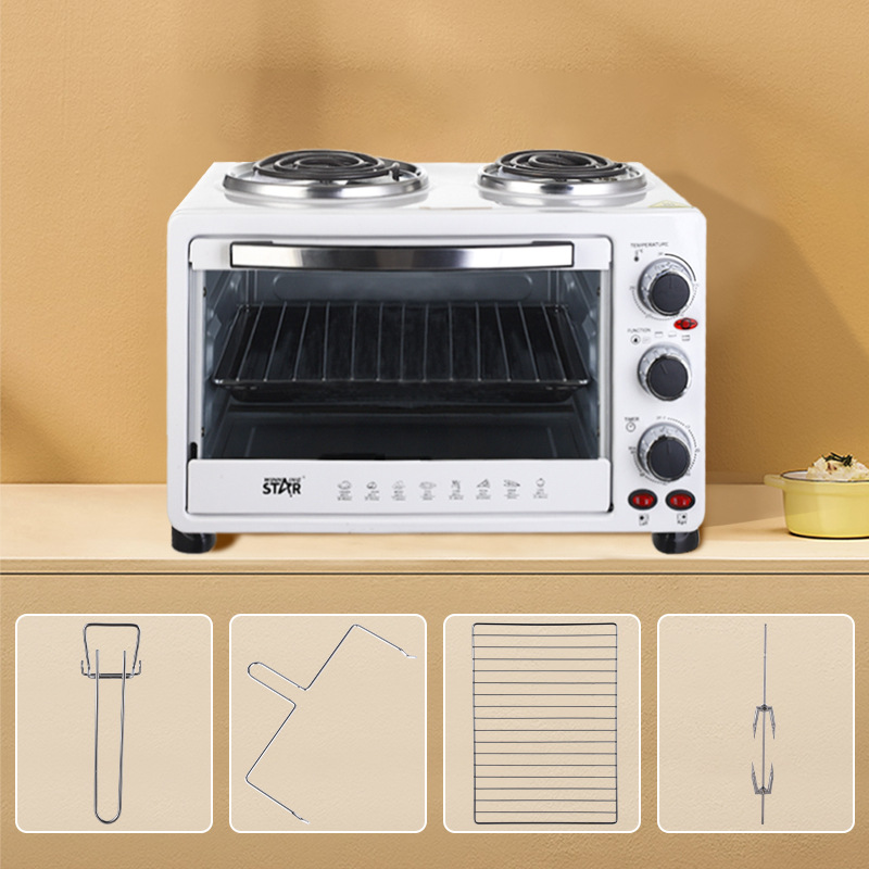 winningstar Cross-border Exclusive home egg tart, Pizza, Roast Chicken multi-functional 45L British and European Standard oven pic 6