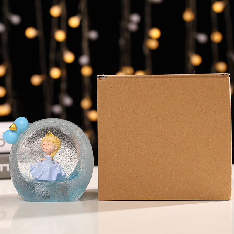 Wholesale of creative new gradient color Magic Princess star lights, girlish heart luminous night lights decorative gifts pic 12