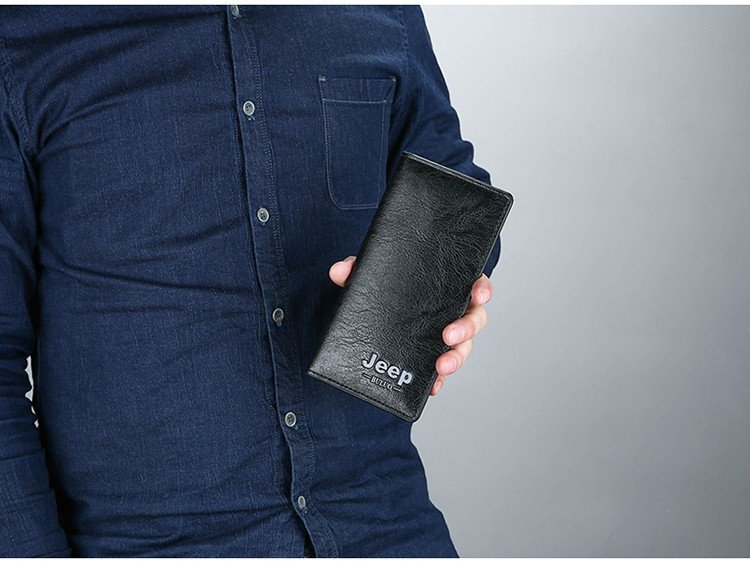 赠品长款 男士钱包长款包时尚商务男手拿包休闲牛皮手包详情44