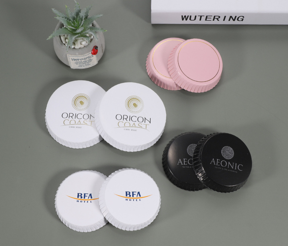 Disposable coasters and cup LIDS. Hotels and guesthouses welcome to visit. Absorbent five-layer coasters and paper cup LIDS for tea pic 16