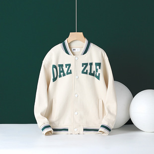 春季韩版新款男童运动长裤 大童纯色加厚毛圈卫裤女童裤子批发详情18