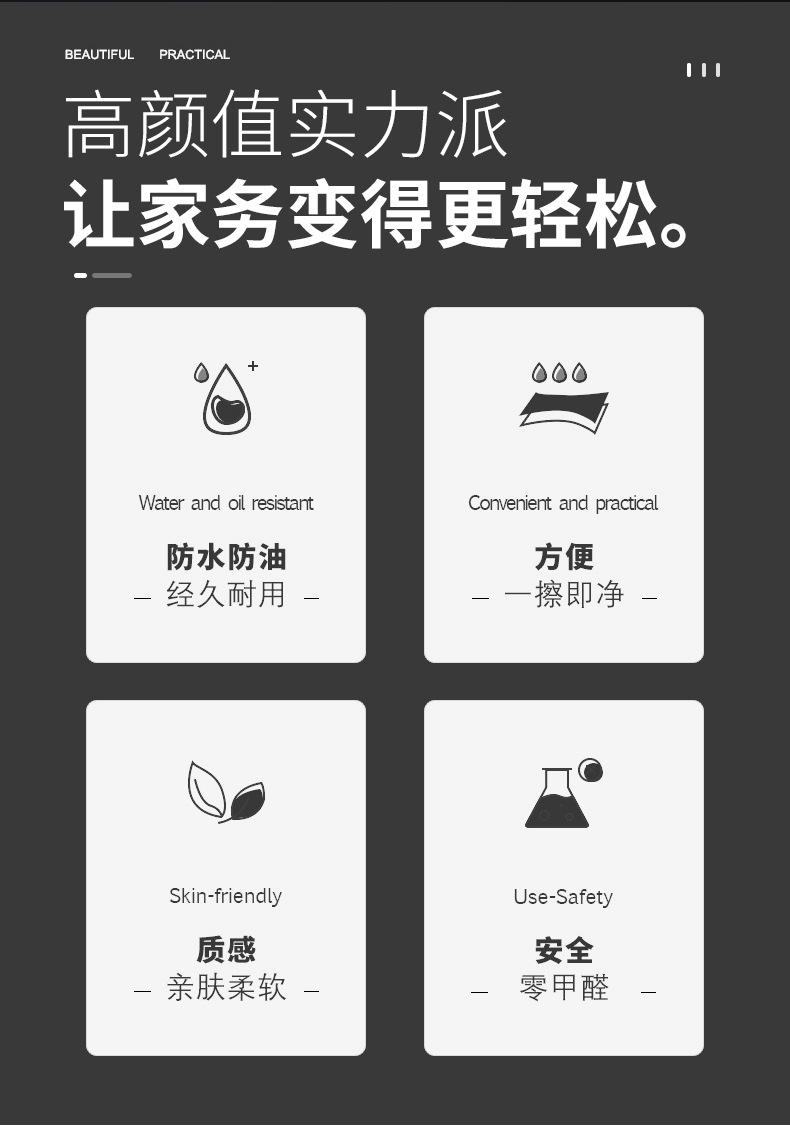 餐垫pvc隔热防烫防油西餐桌垫ins风日式家用复古陶瓷茶杯垫批发详情1