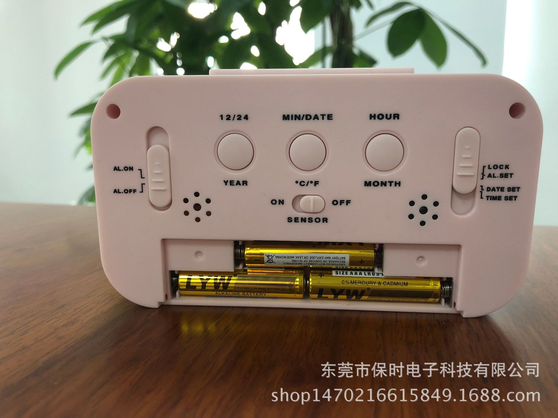 Temperature version Smart clock, silent clock, electronic clock, light-sensing alarm clock, Smart LCD alarm clock for sleepy students pic 22