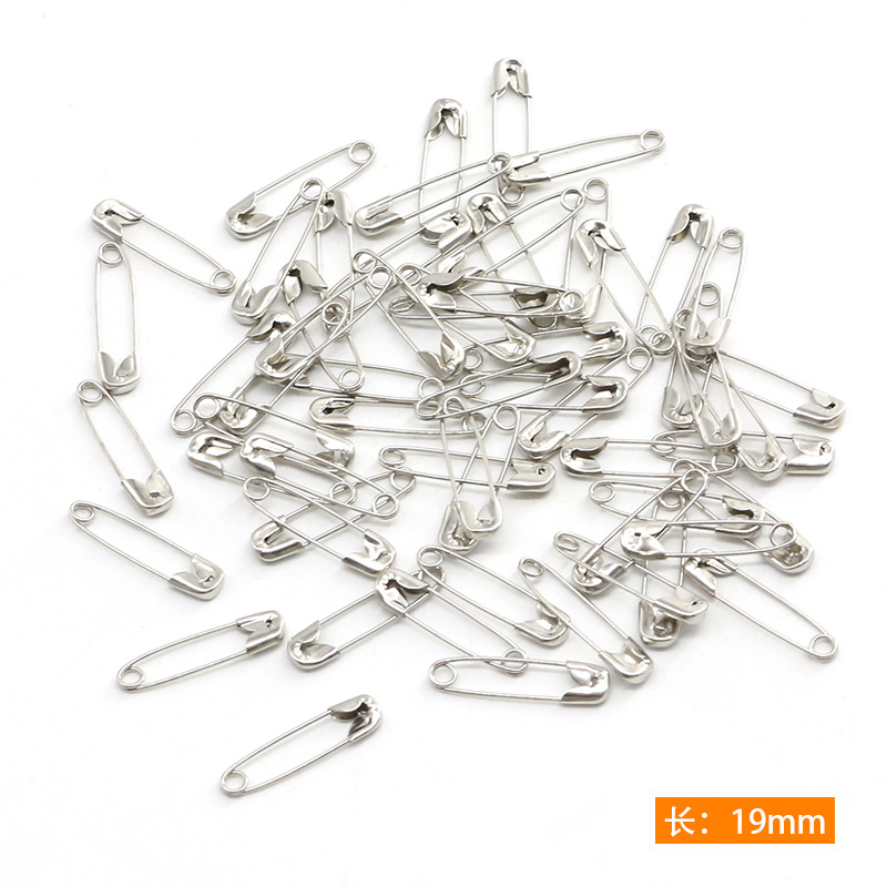 亚马逊新款250枚镀镍别针套装小尺寸家用装饰别针服装店扣针批发详情18