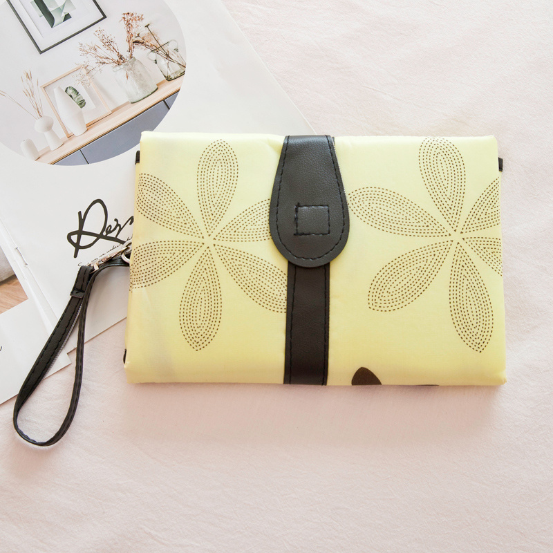Baby diaper pad, portable pad for both boys and girls, foldable waterproof urine separator pad for protection pic 13