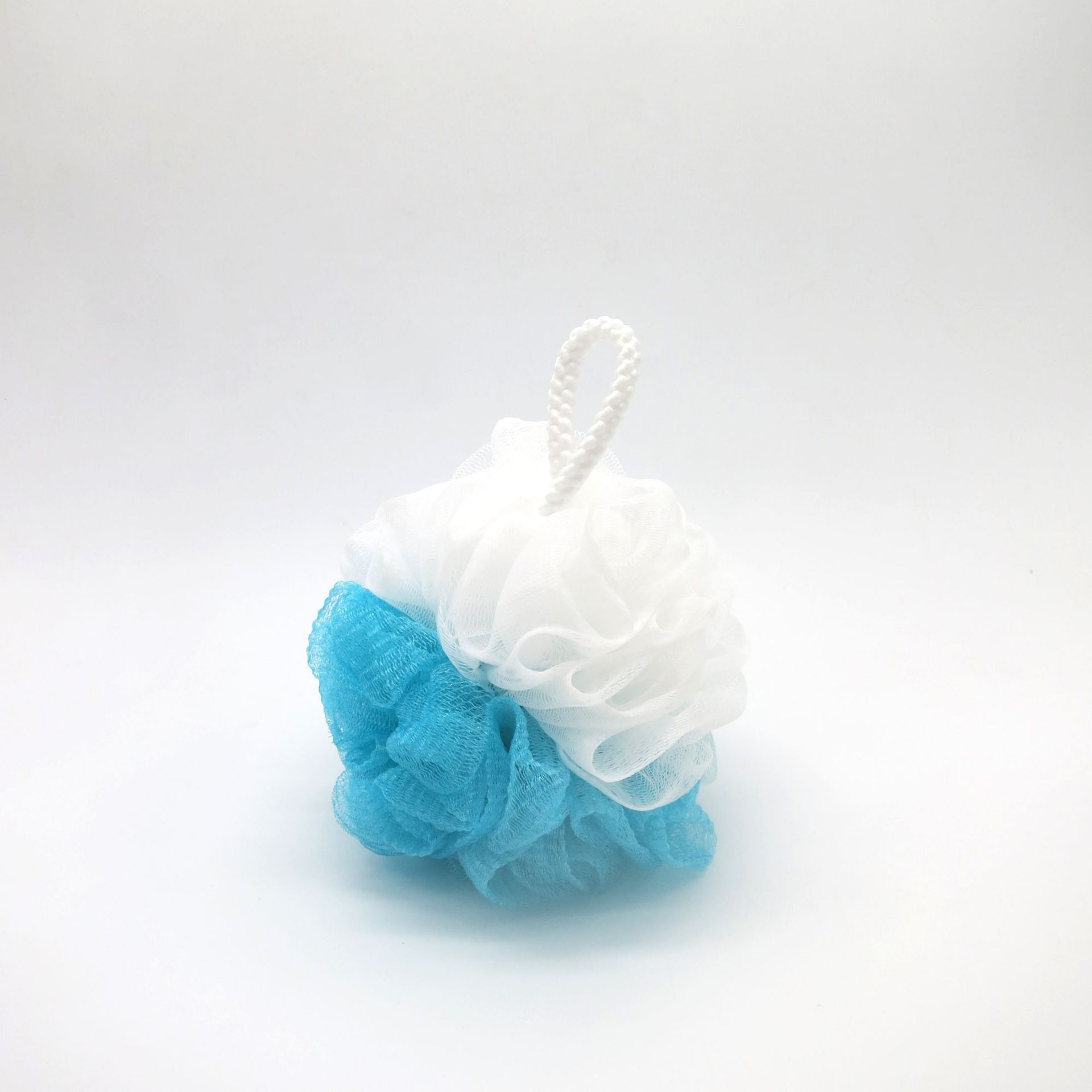 沐浴球源头工厂爆款素色超柔沐浴球双拼色不散沐浴花可定制各款式详情16