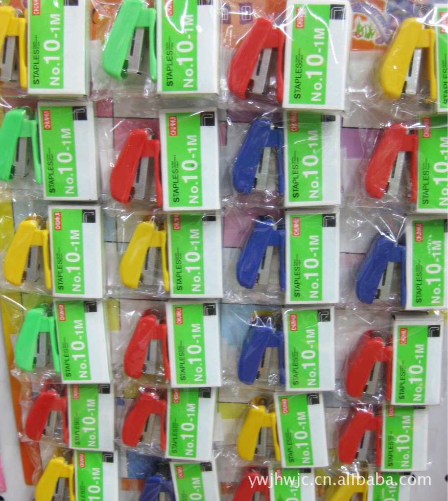 The manufacturer sells 12 sets of 204 staplers, including mini staplers, small staplers and multi-color staplers pic 4