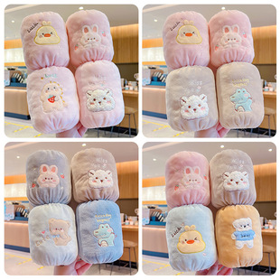Cute baby sleeve protectors, anti-stain little sleeves, oil-resistant and dirt-resistant, cartoon sleeves for boys and girls, little kids and little girls pic 15