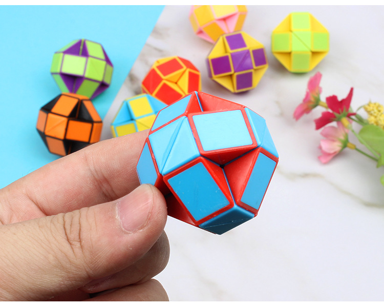 Juguetes educativos para niños cubo de rubik inteligencia 100 magic rulet toys fabricantes 24 segmentos 100 magic rulet wholesale pic 12