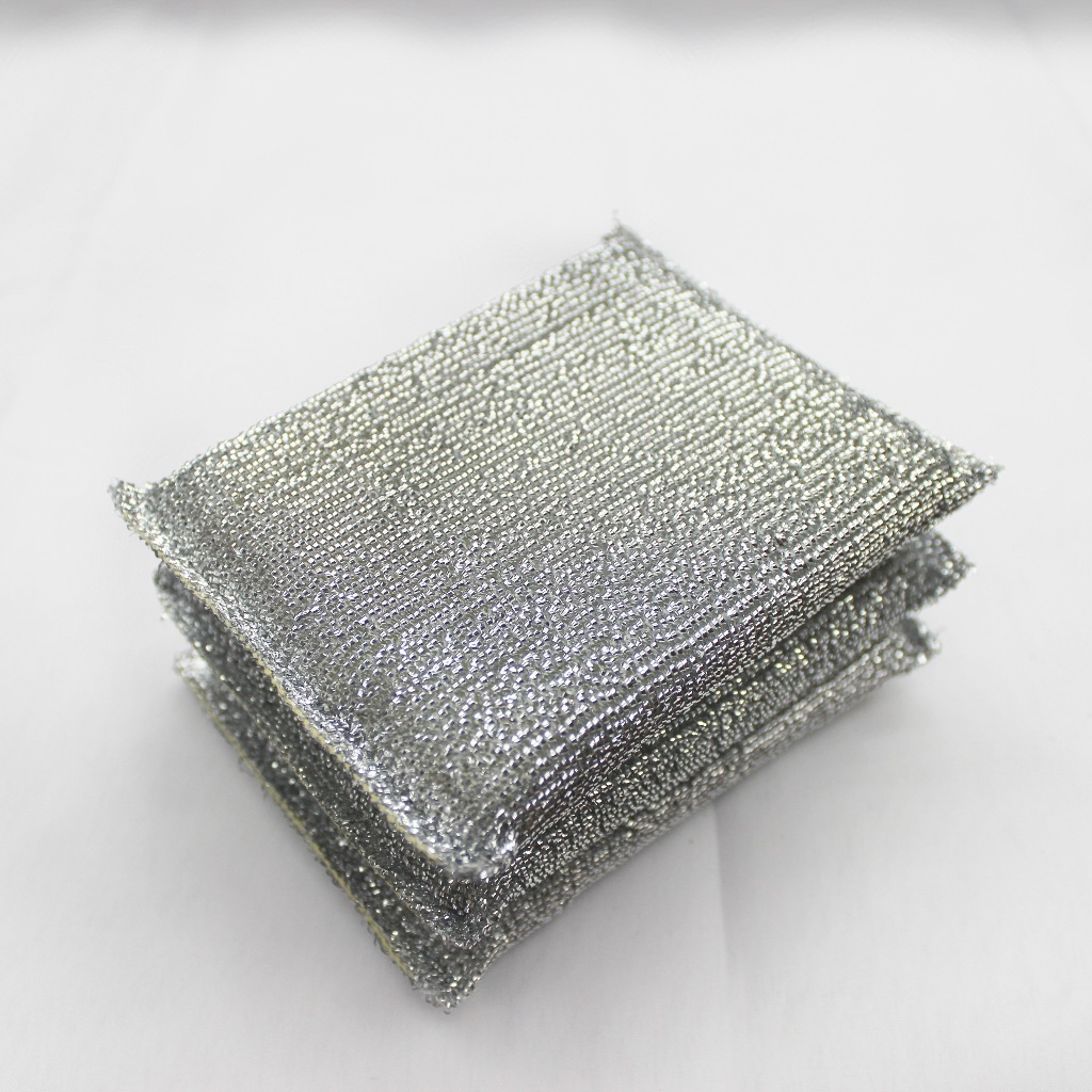 Yijingjie Baili Silver Scrub King, hand-friendly cleaning cloth, scouring pad, kitchen cleaning cloth, dishwashing cloth, highly efficient stain removal pic 2