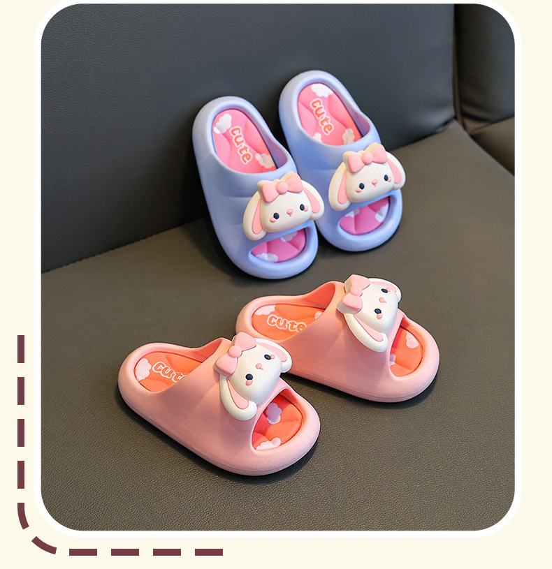 Summer girls' cool slippers Princess cartoon indoor anti-slip bathroom bathing cute soft-soled children's slippers pic 18