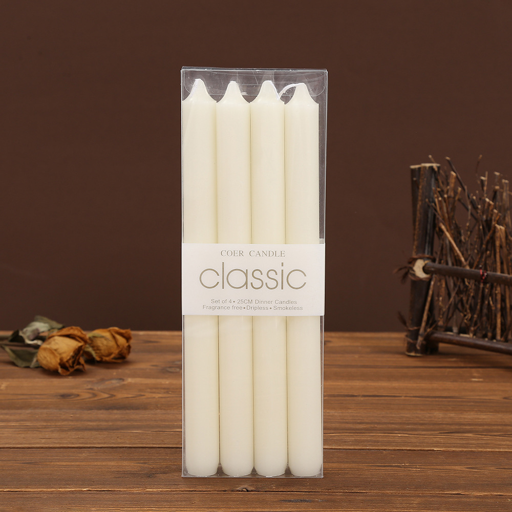 欧式无烟杆蜡 西餐厅婚庆长杆蜡烛 浪漫烛光晚餐装饰品烛台蜡烛详情4