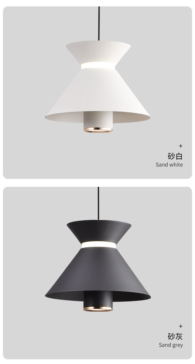 餐厅吊灯创意个性现代艺术过道灯卧室床头灯高级感详情13