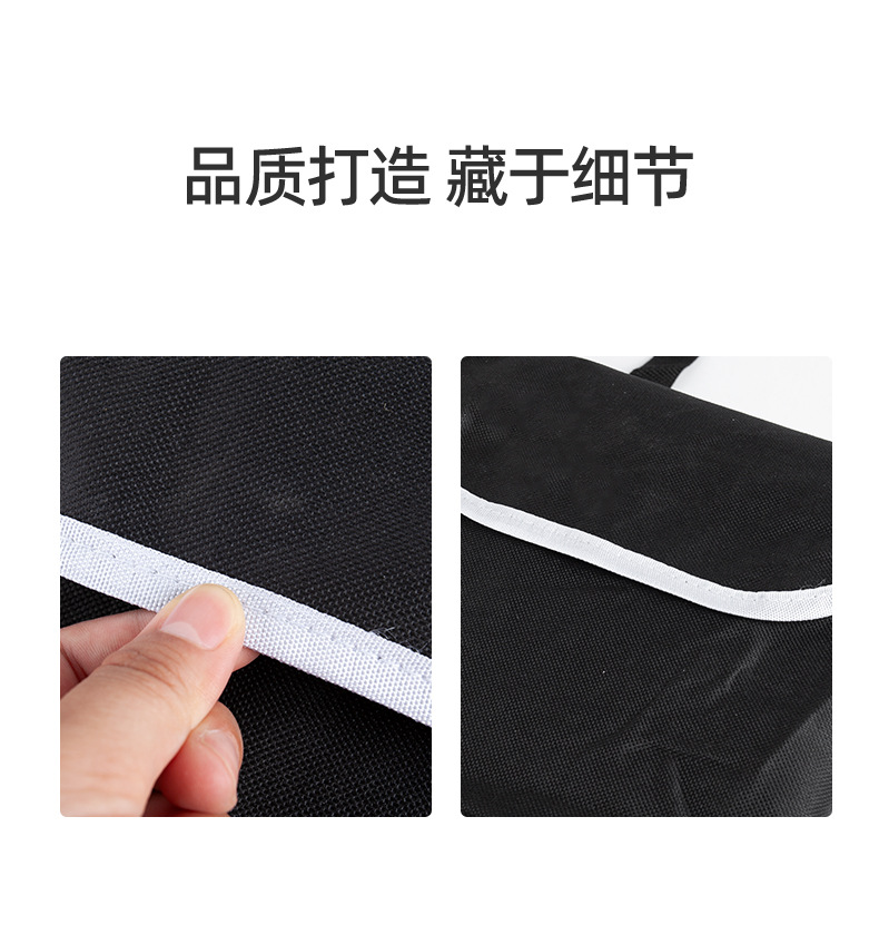 Car trunk storage bag, multi-functional Oxford cloth storage bag, SUV car storage bag, car seat back hanging bag pic 9