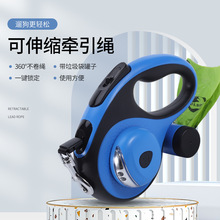 厂家跨境亚马逊狗绳尼龙自动伸缩宠物牵引绳宠物用品详情9