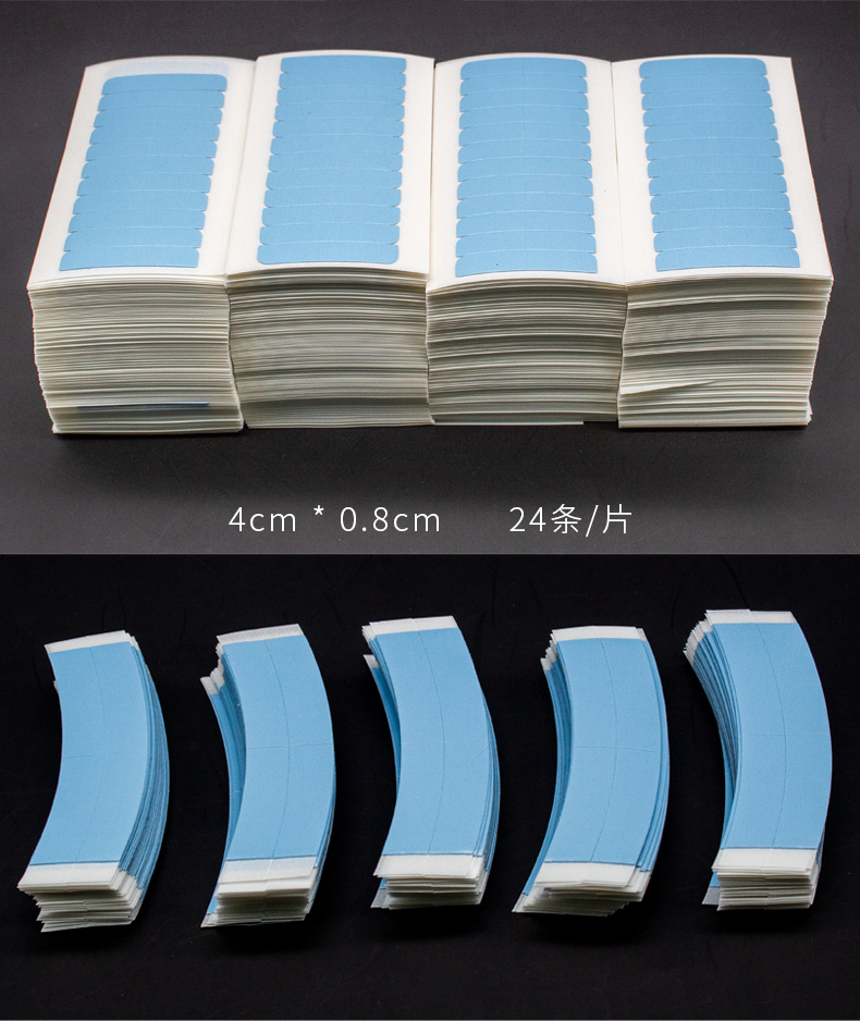 In-stock seamless hair extension wig film, hair replacement and weaving tape, waterproof and sweat-proof biological wig double-sided tape pic 13