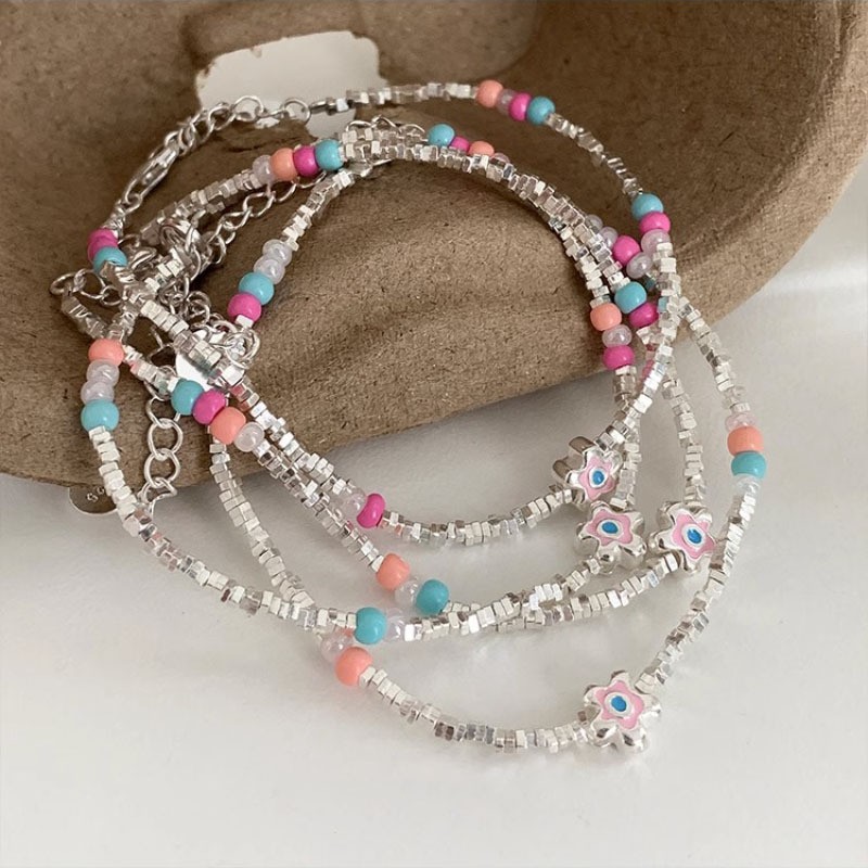 小众设计感轻奢项链女ins风珍珠组合百搭不掉色锁骨链高级感饰品详情2