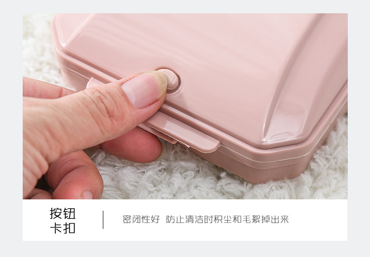 Handless dust removal brush, carpet vacuum cleaner, electrostatic brush, clothing cleaning brush wholesale, bed sheet, quilt, sofa bristle roller pic 10