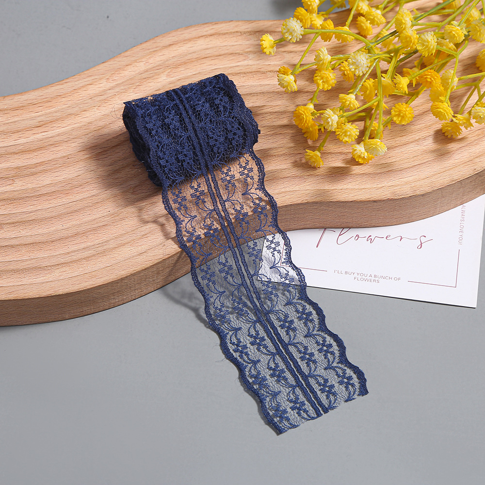 133-2A in-stock color non-elastic lace trim handicrafts, doll clothing, scarves, sleeves, accessories, DIY clothing pic 16