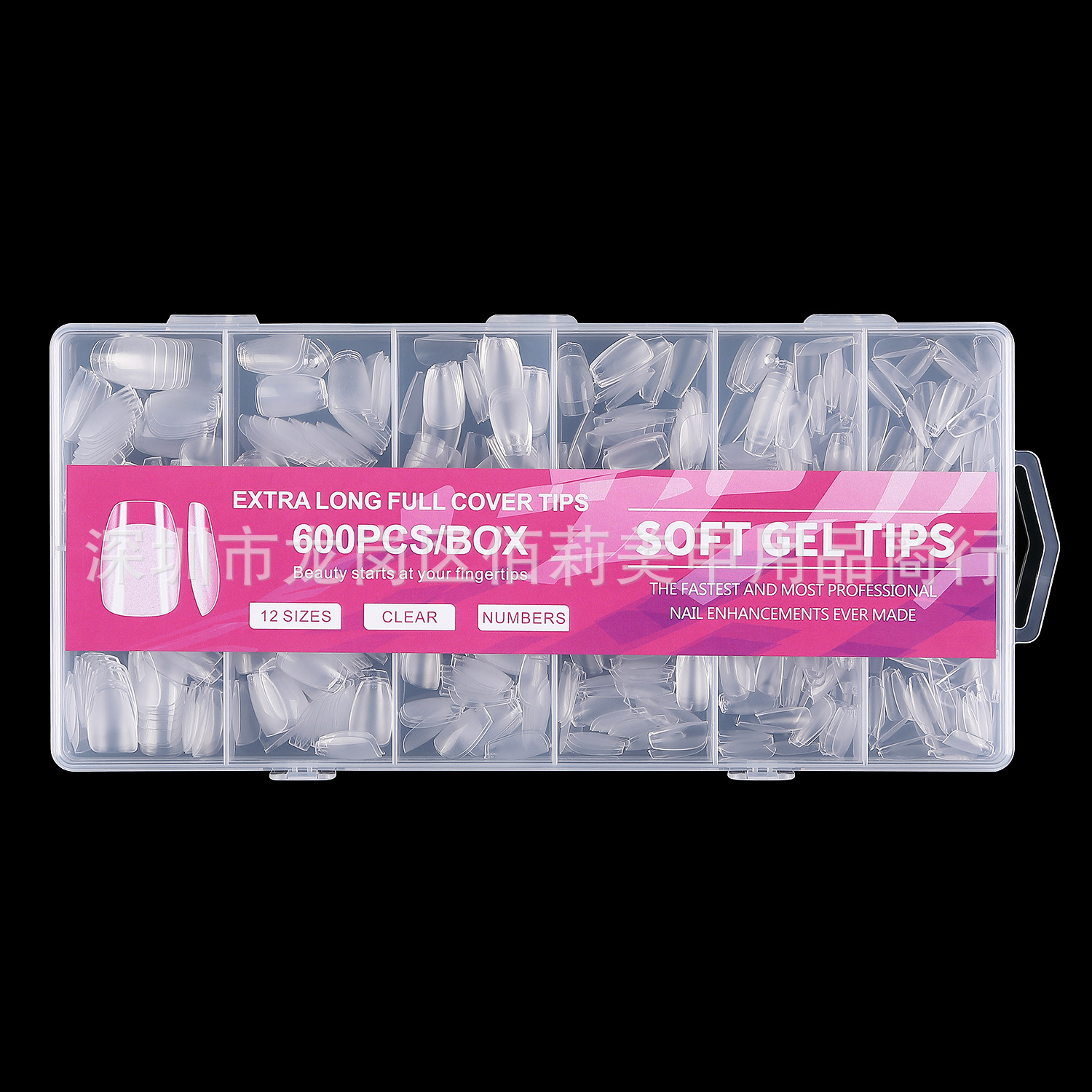 New cross-border nail art pieces, thin semi-frosted, scratch-free, European and American frosted false nails, 600 pieces pic 4