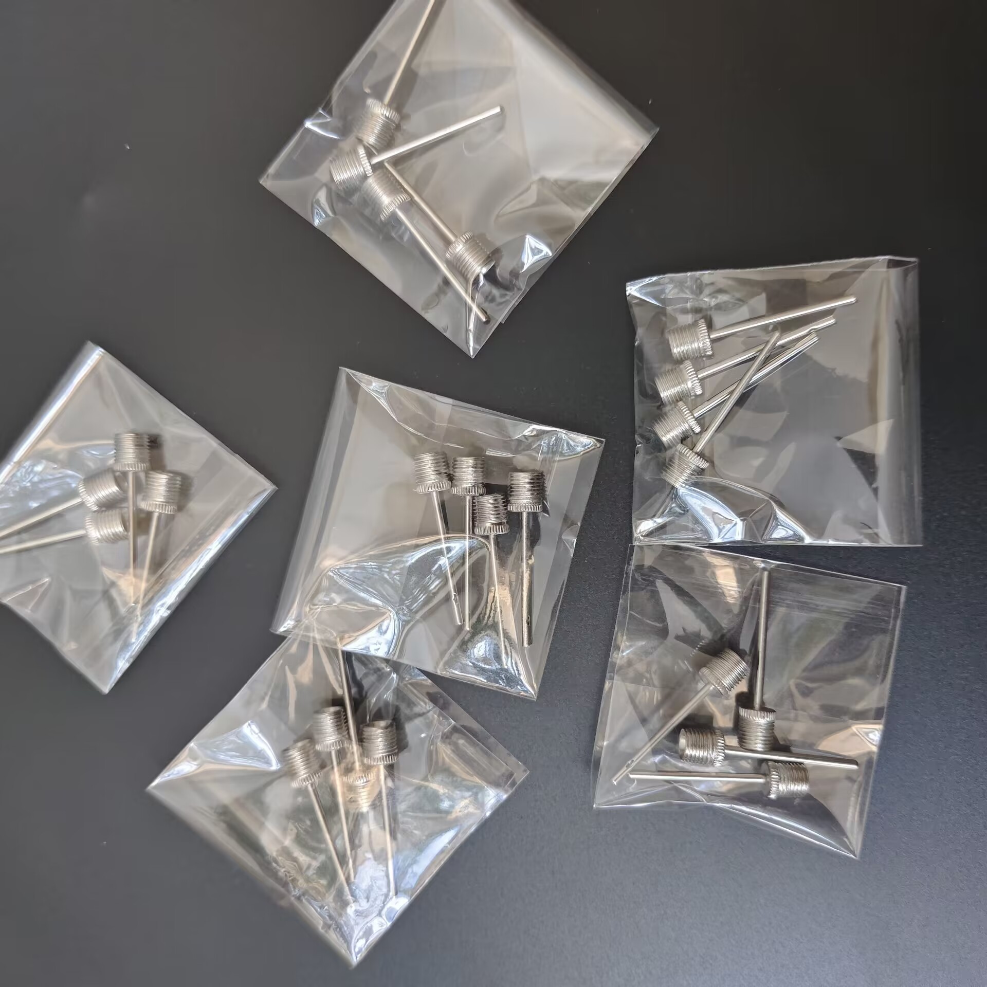 Iron ball needle set, ball needle tip, basketball and football metal inflation needle, air pump, hardware accessories, inflation equipment pic 3