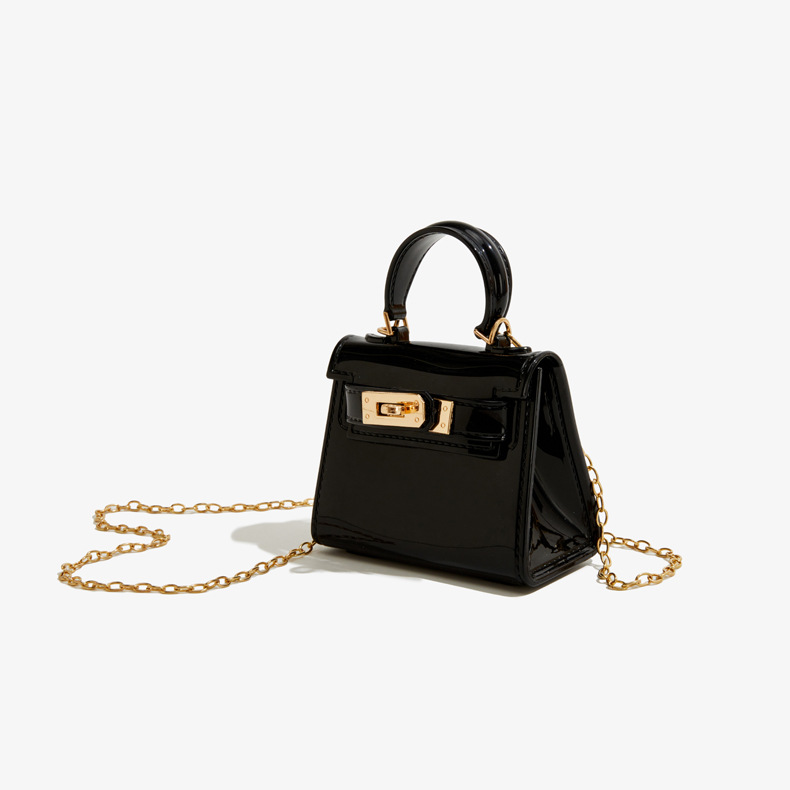 糖果小包小方块PVC芭比果冻包时尚百搭晚宴包耐脏易洗女手提包链条斜挎包详情27