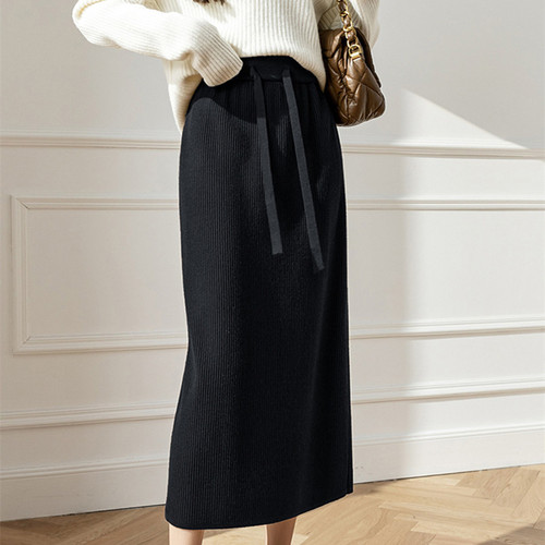 绵羊绒polo领毛衣开衫女秋冬外搭设计感小众慵懒针织开衫外套详情12