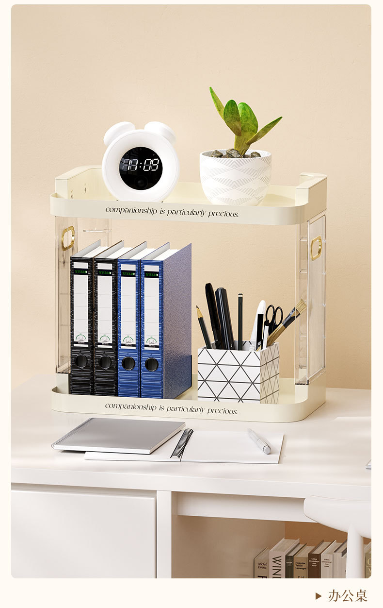 Bedside table storage rack, kitchen organizing rack, bathroom storage rack, cup, book desk, cosmetics and perfume storage rack pic 13