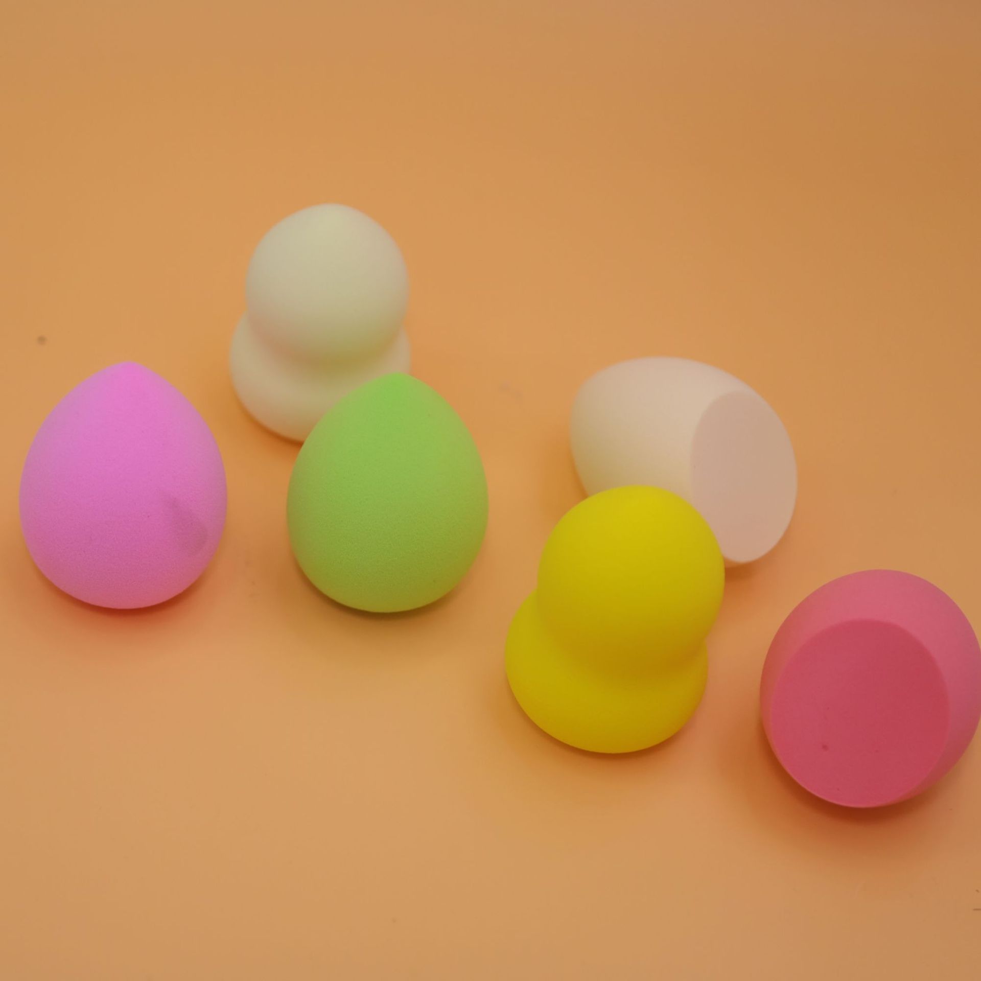 盒装美妆蛋批发便携葫芦水滴斜切粉扑化妆蛋海绵蛋彩妆蛋糖果色详情3