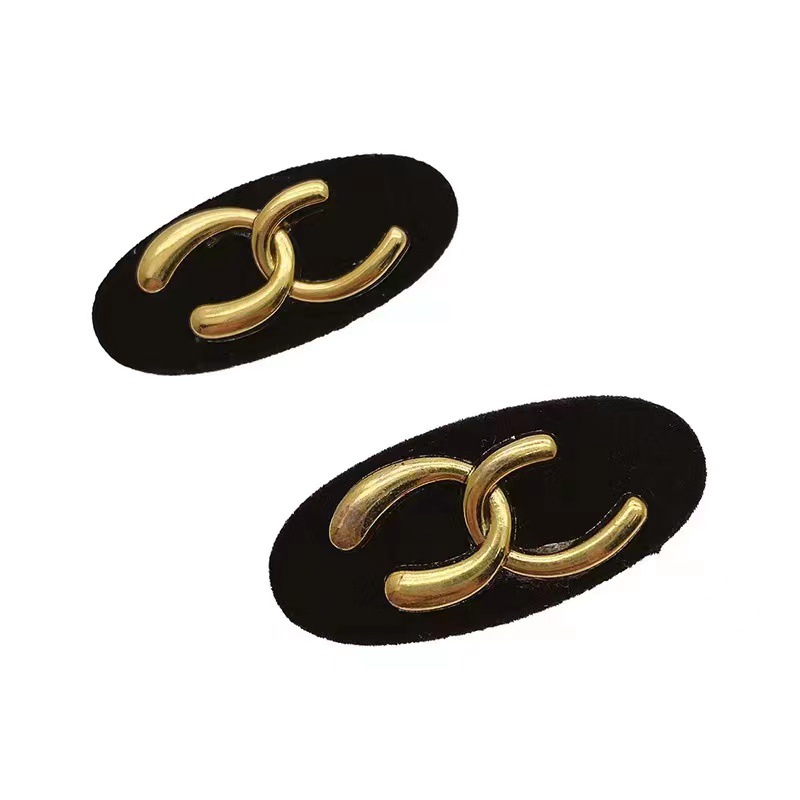 Korean metal letter hair clips, side clips, bangs clips, hair accessories, hair clips, duckbill clips, women's autumn and winter velvet accessories pic 12